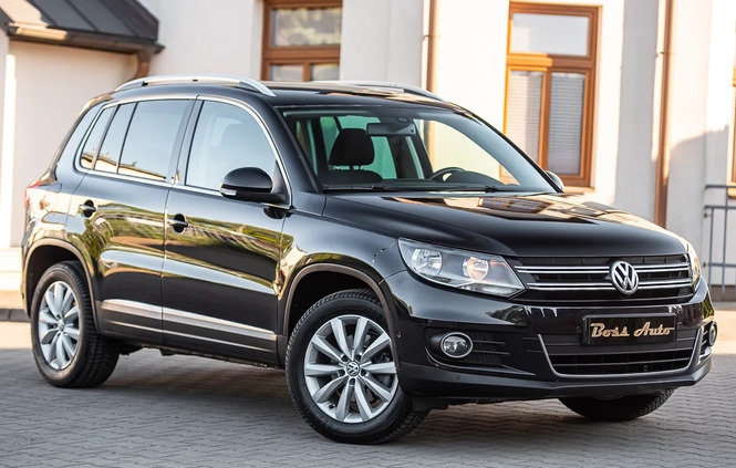 Volkswagen Tiguan cena 59900 przebieg: 194123, rok produkcji 2013 z Zator małe 407